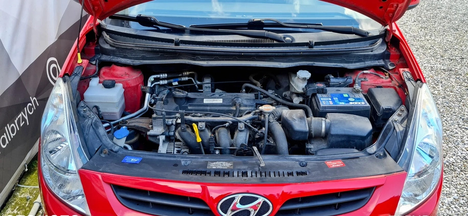 Hyundai i20 cena 19990 przebieg: 154000, rok produkcji 2012 z Wałbrzych małe 407